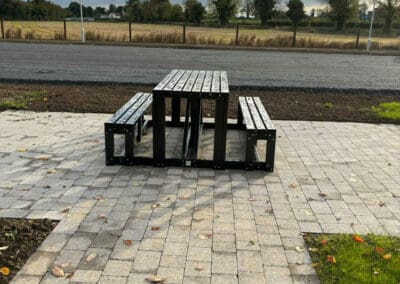 Greenway Services Hub plastic furnishings picnic bench NGP Next Generation Plastics