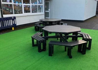 Octagon picnic bench Gilson NS